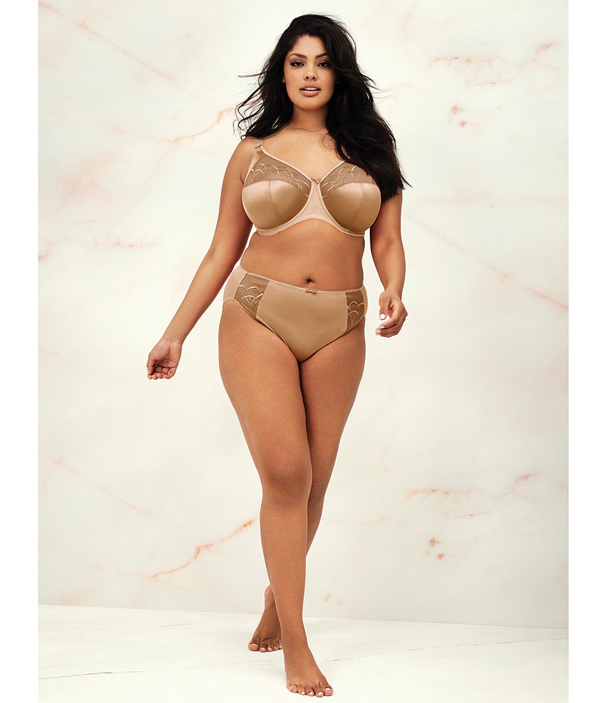 Elomi Plus Cate Full-Busted Contour U-Back Underwire Bra