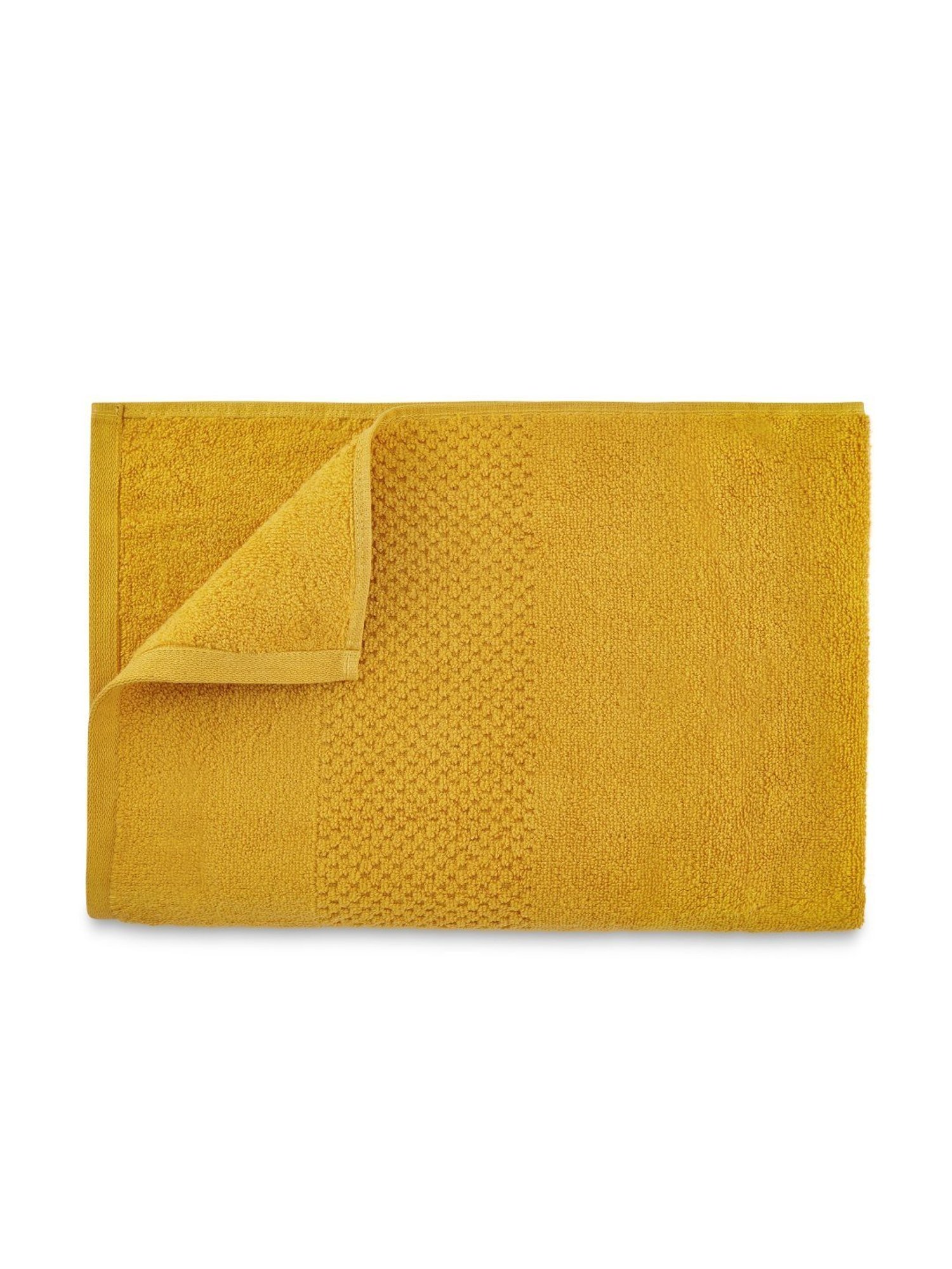 Spaces Swift Dry Dark Yellow 450 GSM Cotton Bath Towel