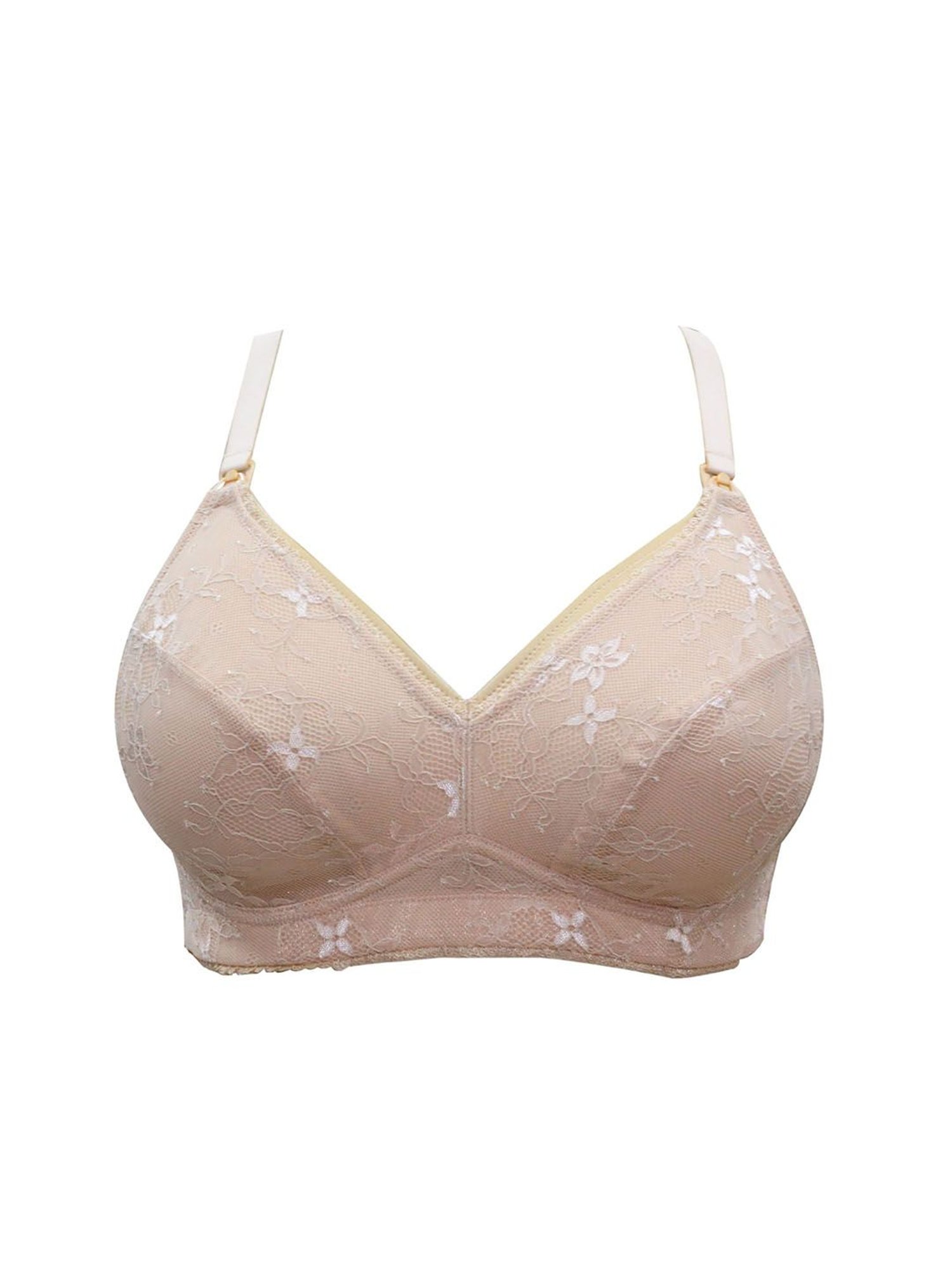 PARFAIT Beige Non Wired Non Padded Maternity Bra