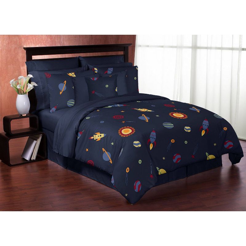 13"x13" Space Galaxy Photo Memo Board - Sweet Jojo Designs