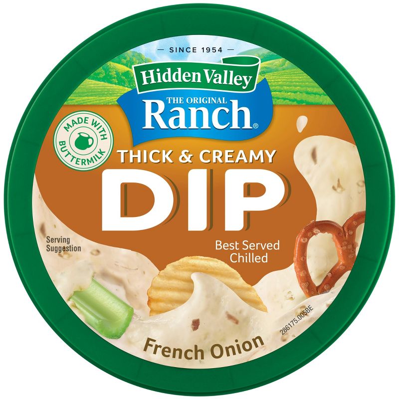 Hidden Valley Ready to Eat Dips French Onion - 10fl oz