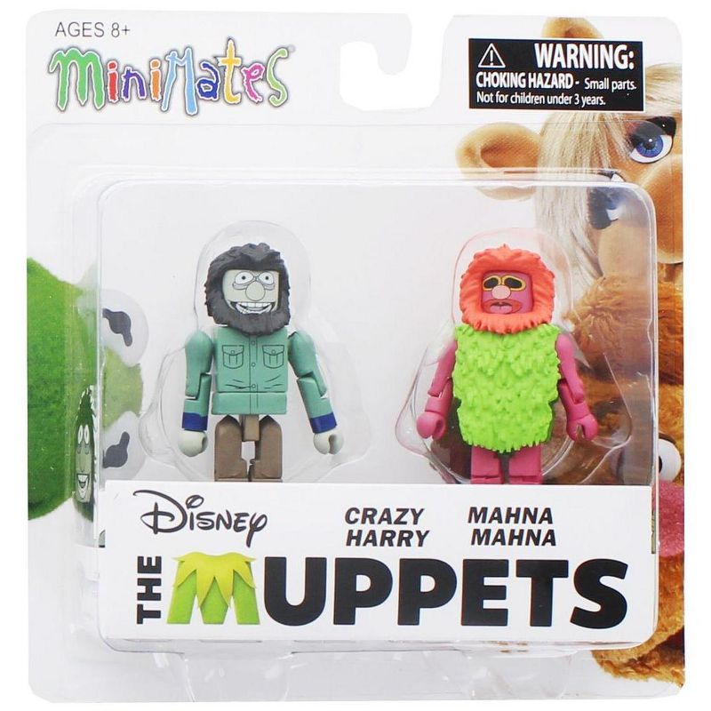 Diamond Comic Distributors, Inc. Muppets Minimates Series 2 2-Pack: Crazy Harry & Mahna Mahna
