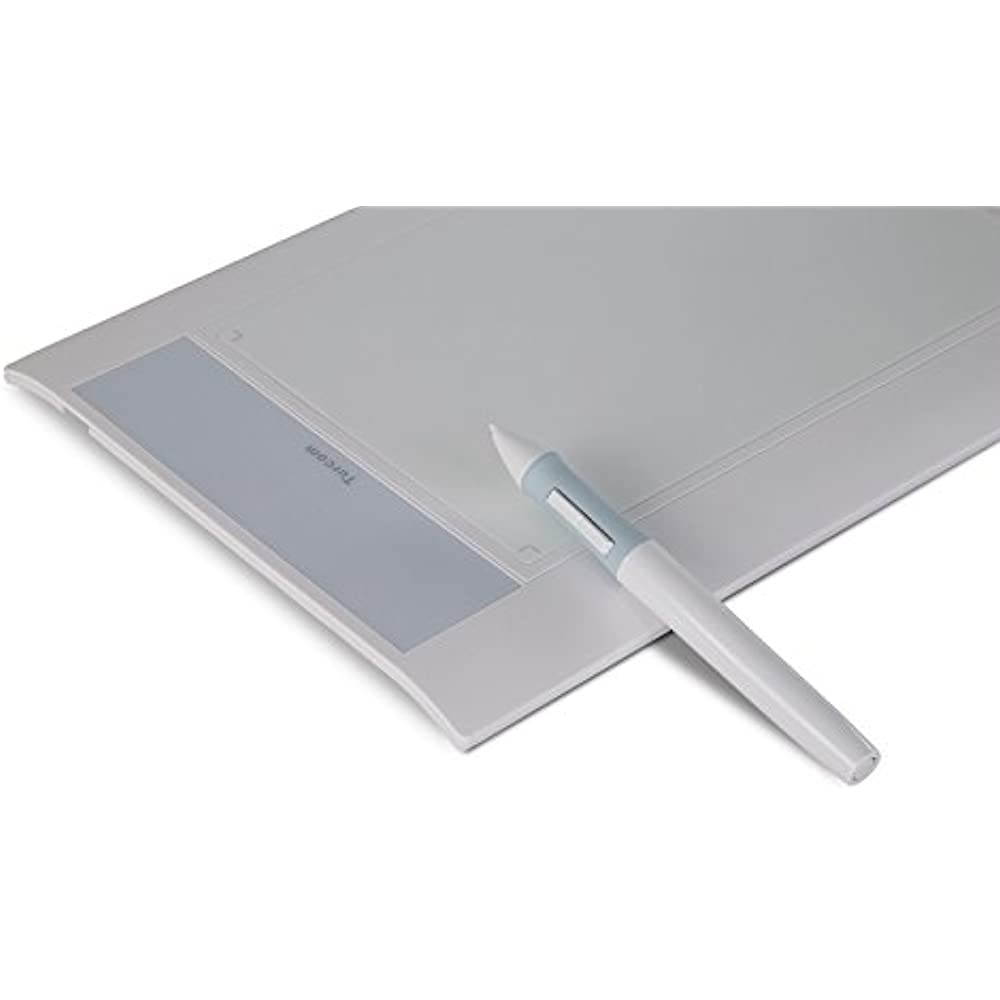 Turcom TS-6580W 8" x 5" Huion Graphic Drawing,Capture Pen and Touch Tablet  - White