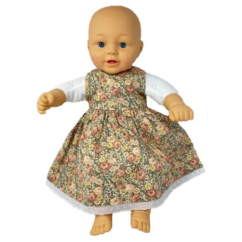 Doll Clothes Superstore Fall Flowers Dress Fits Big Baby Dolls