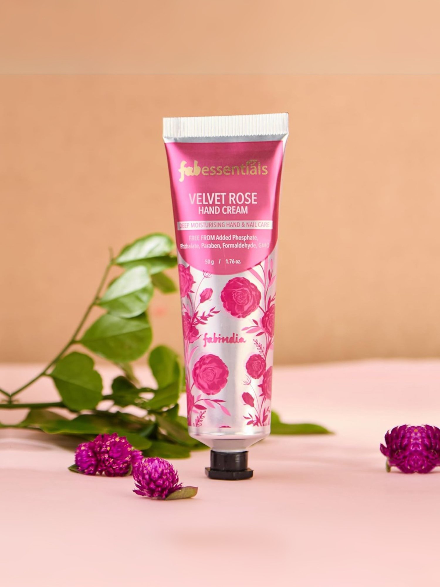 Fabessentials Velvet Rose Hand Cream - 50 gm