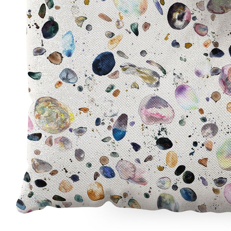 Ninola Design Mineral Terrazzo Square Floor Pillow - Deny Designs