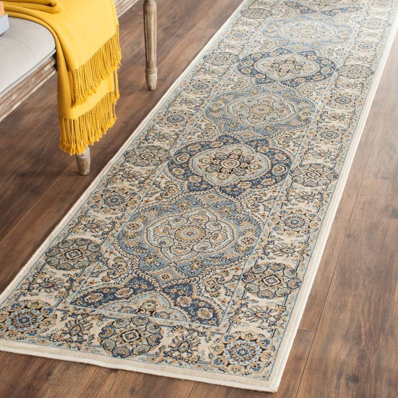 Alexandra Runner - Ivory / Ivory ( 2' 2" X 8' ) - Safavieh