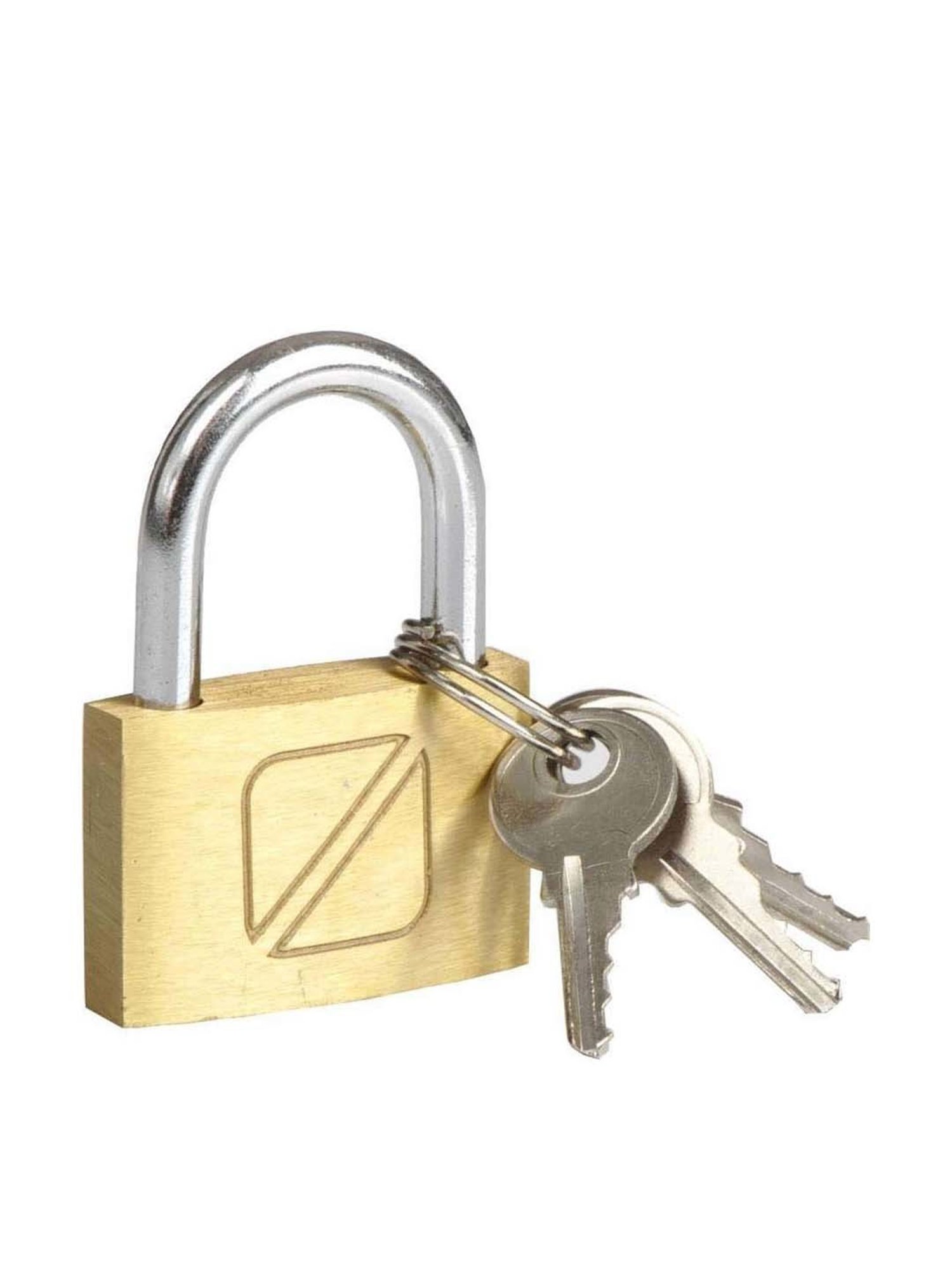 Travel Blue Golden Lock