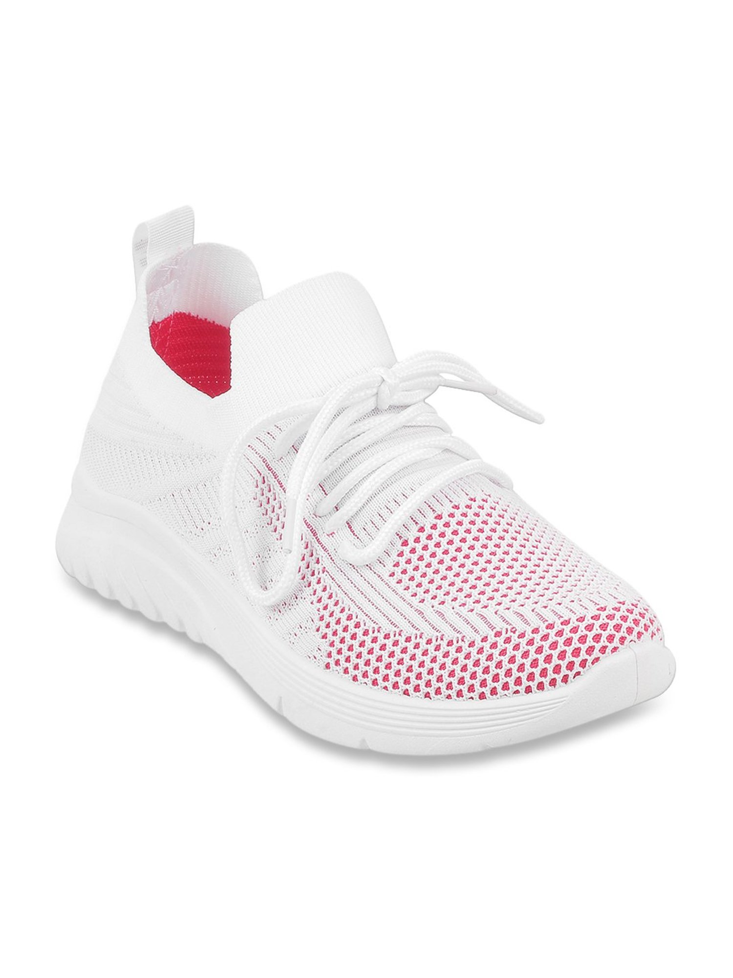 Activ by Mochi Women's White Running Shoes