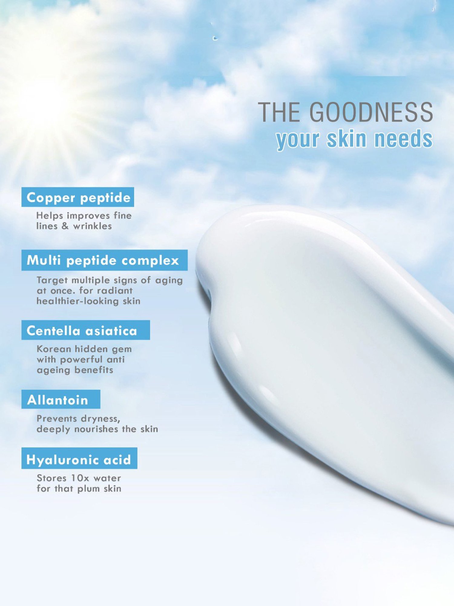 Glamveda Advance Age Support Daily Moisturizer SPF 30 PA+++ - 50 gm