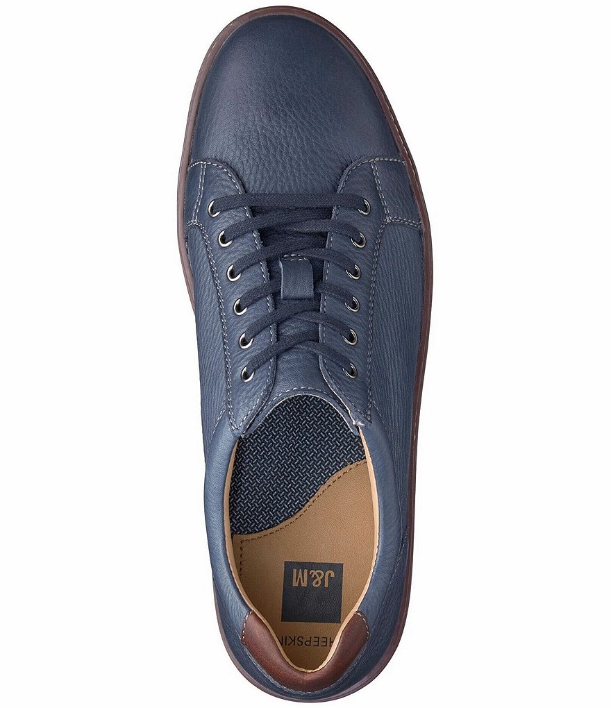 Johnston & Murphy Men's Guffey Lace To Toe Leather Oxfords