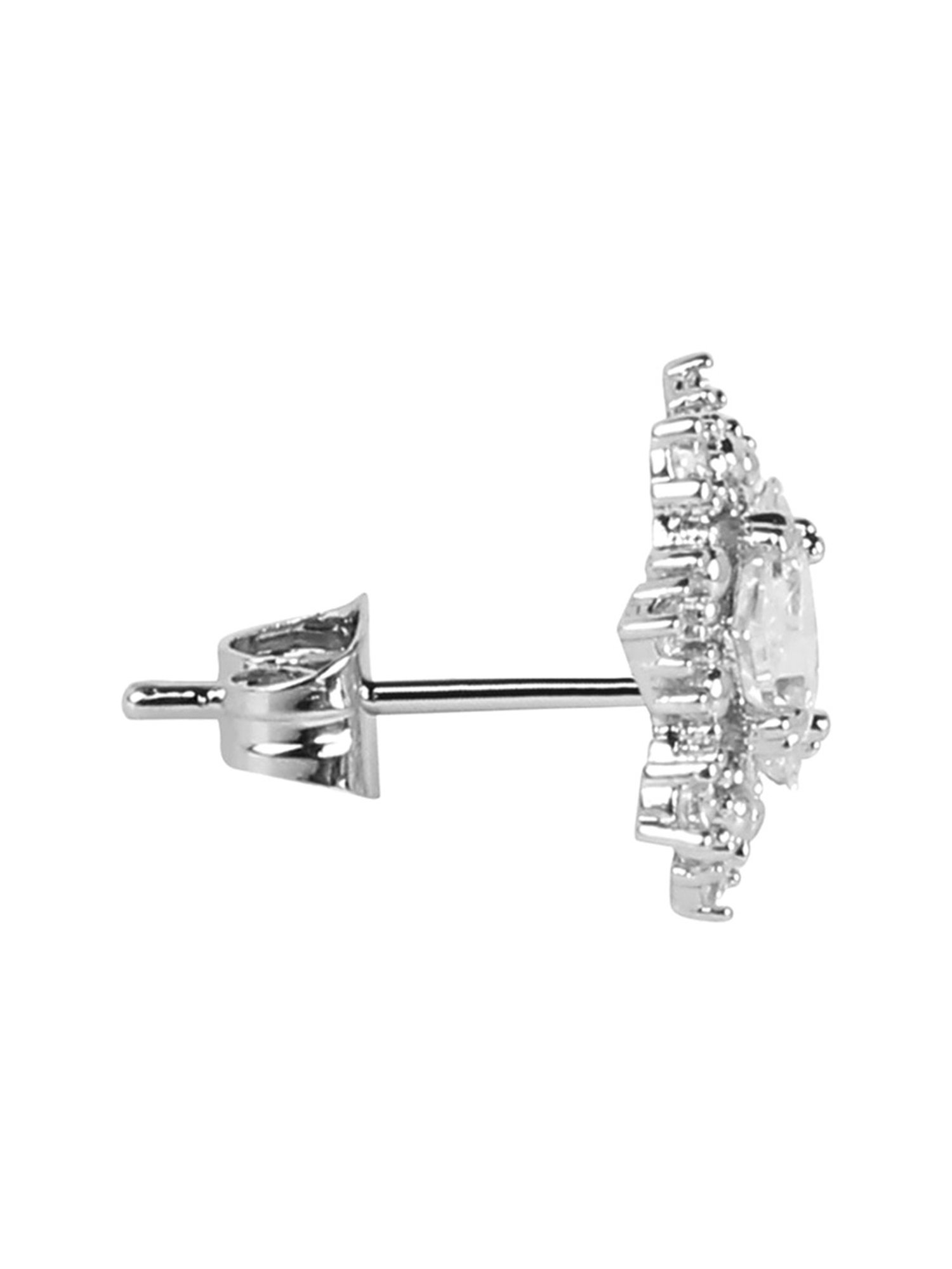 The Real Effect London 800 Silver Earrings for Women