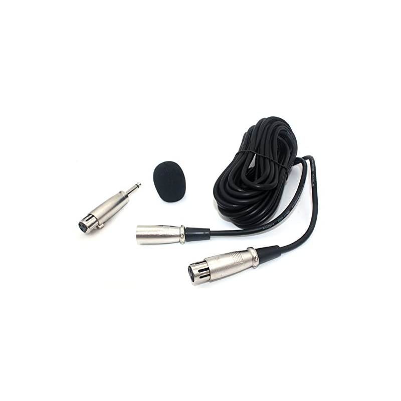 G103 Gooseneck Condenser Microphone Cardioid Black Conference Meeting Condenser Microphones with Three Power Supply Type with 75m Cable