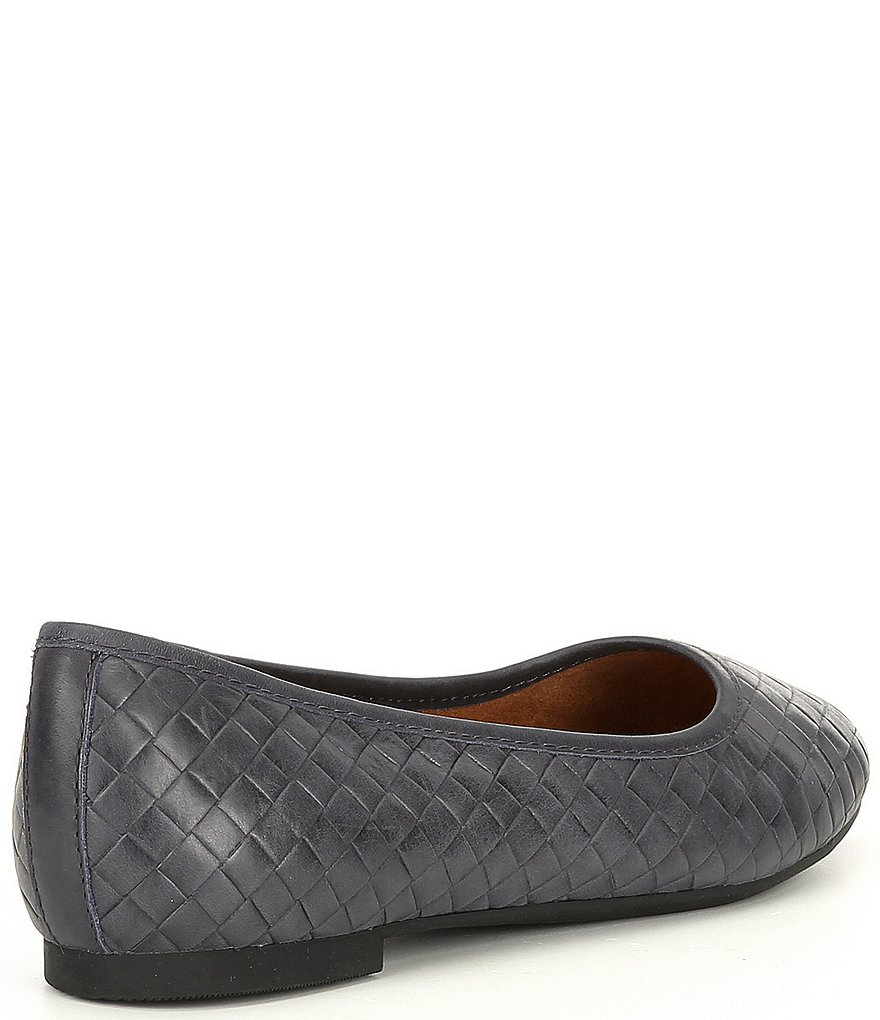 Jack Rogers Blair Pointed Toe Bow Leather Flats