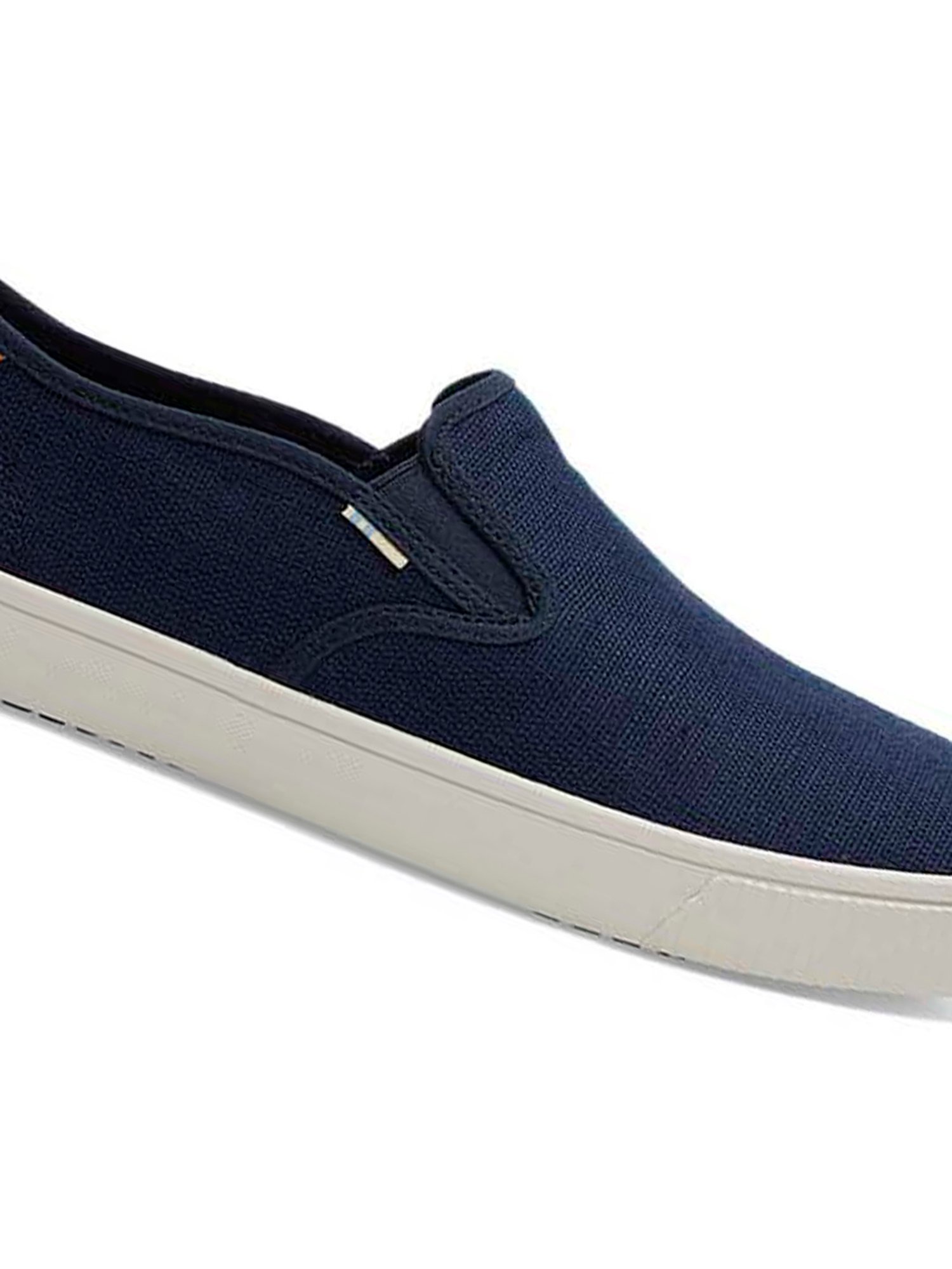 TOMS Men's Baja Collegiate Navy Plimsolls