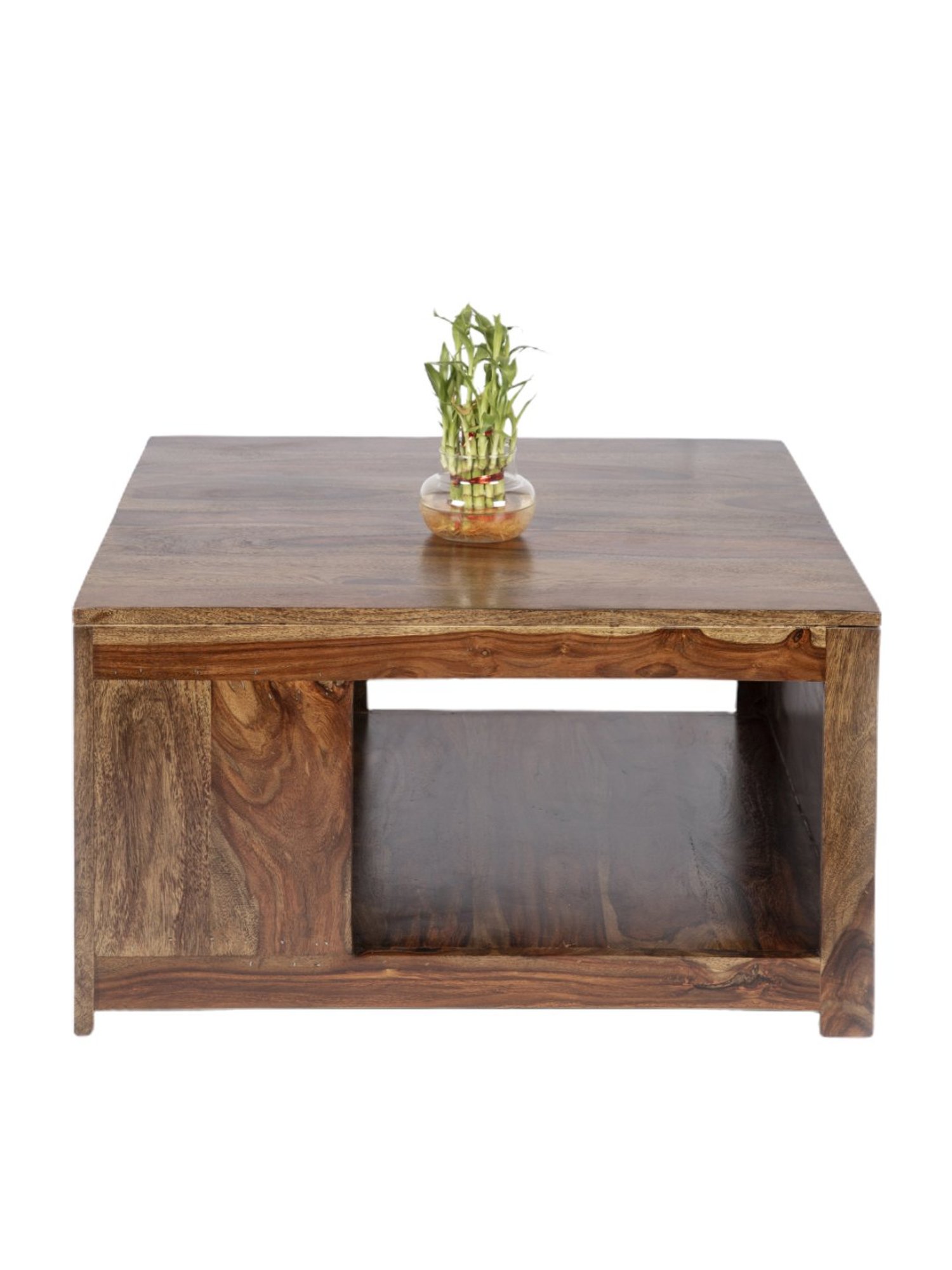 Glass Oval Living Room Metal Coffee Table - Saracina Home