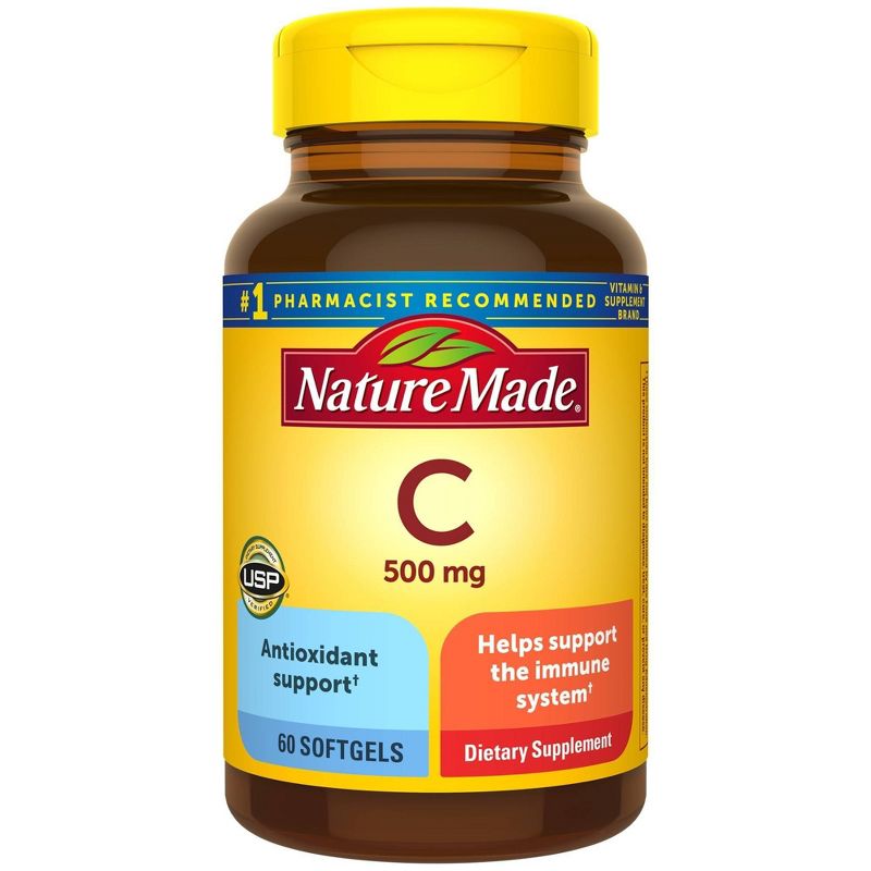 Nature Made Vitamin C 500mg Softgels - 60ct