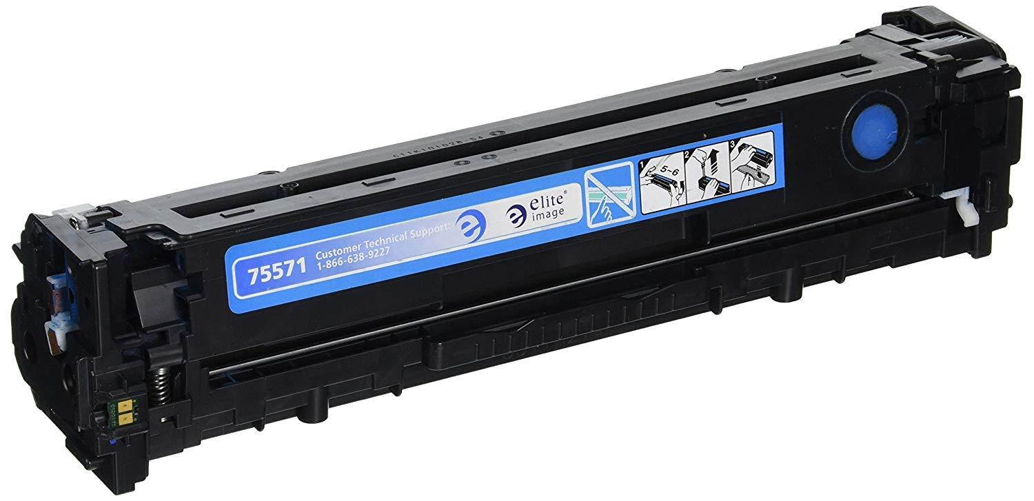 Elite Image ELI75571 Compatible Toner Replaces HP CE321A (128A), Cyan