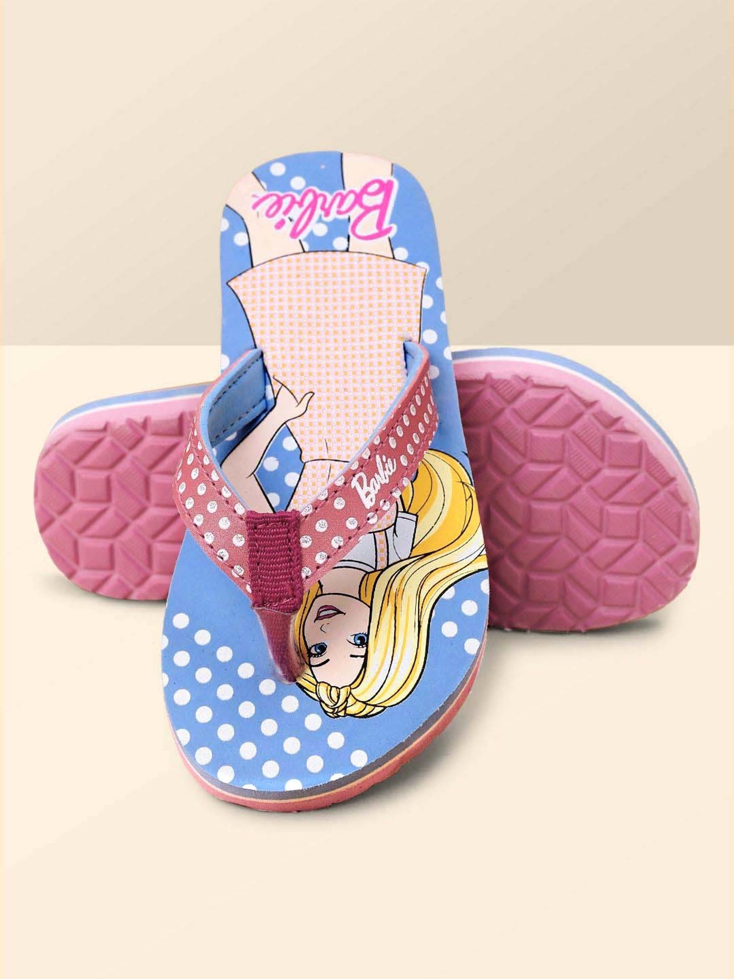 Passion Petals Kids Pink Sling Back Clogs