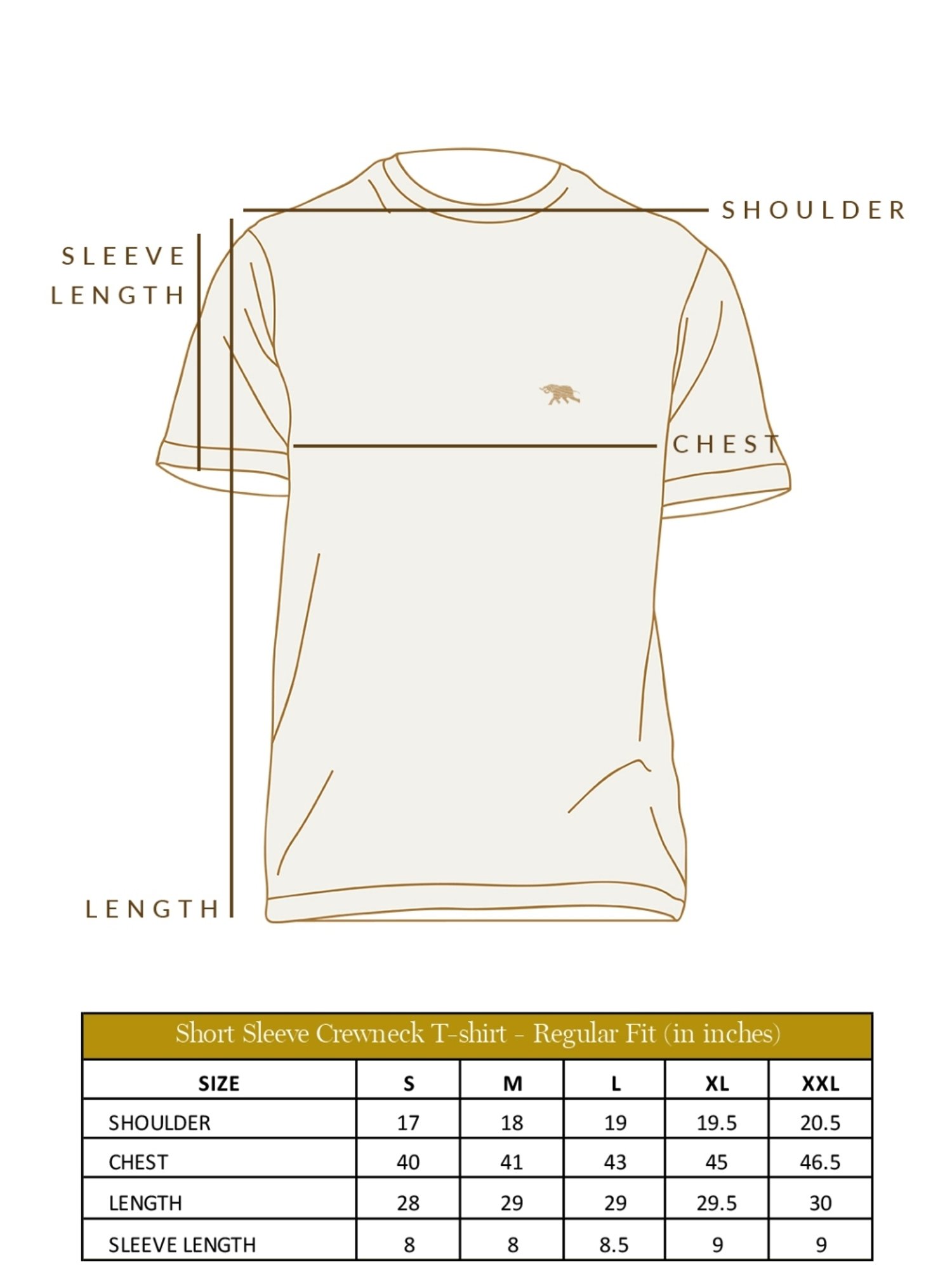 Andamen Olive Regular Fit T-Shirt