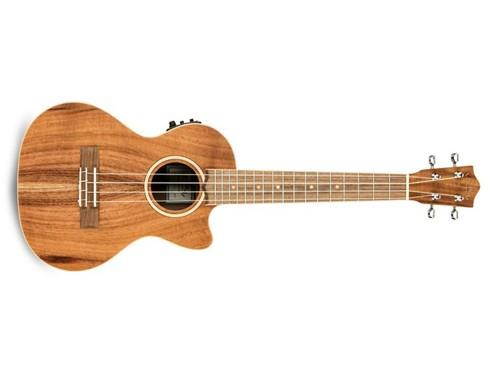 Lanikai ACST-CET Acacia Tenor with Kula Preamp A E Ukulele Natural