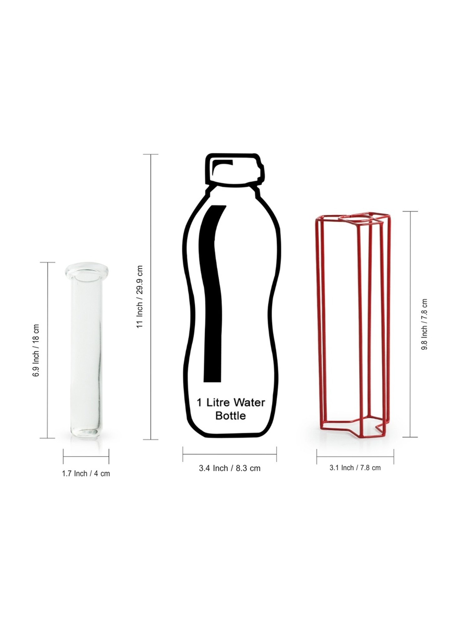 TAYHAA White Ceramic Leaf Shape Vase