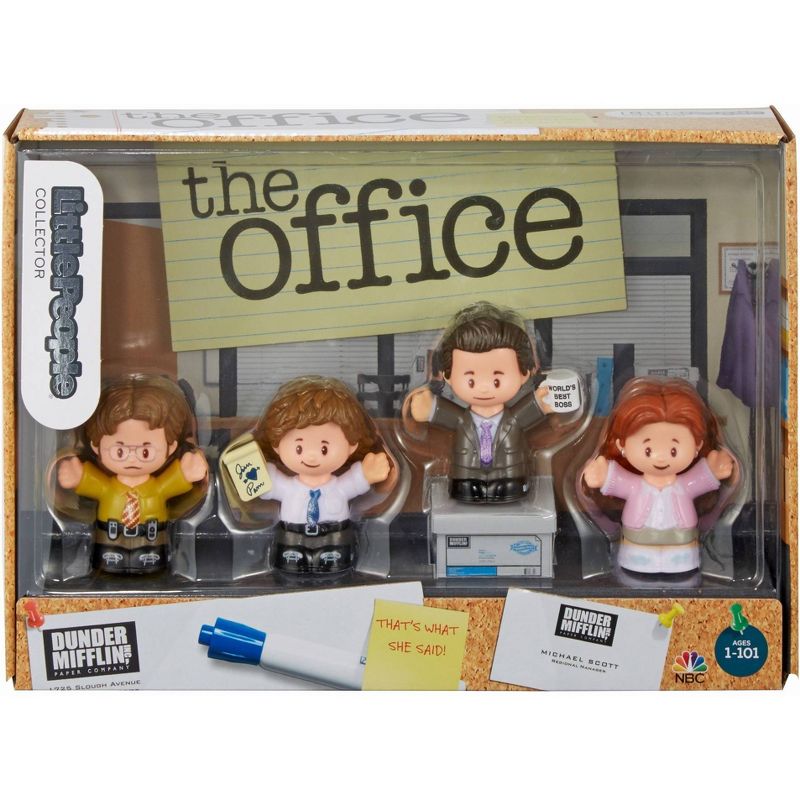 Fisher-Price Little People The Office Collector Figure Set