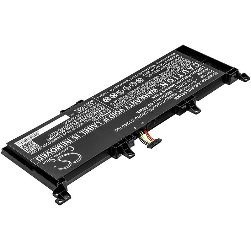 Battery Replacement for Asus ROG STRIX GL502VSK GL502VS-GZ164T G502VSK GL502VS-GZ222T G502VS-FY032T GL502VS-FY353T GL502VS-FI126T ROG G502VS-FY032T GL502VS-GZ223T 0B200-0194000 0B200-01940100 C41N1531