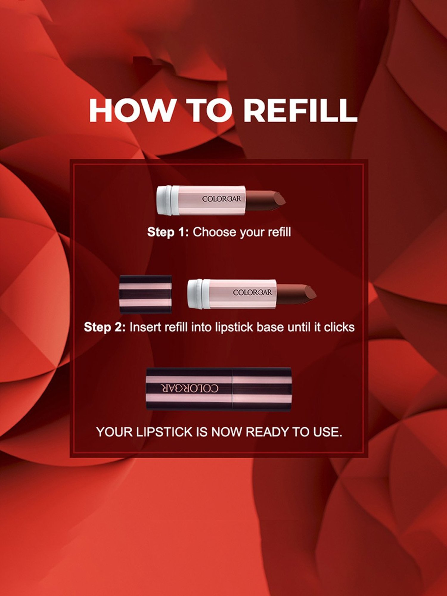 Colorbar Take Me As I Am Matte Lipstick Cherry Bomb-006 - 4.2 gm