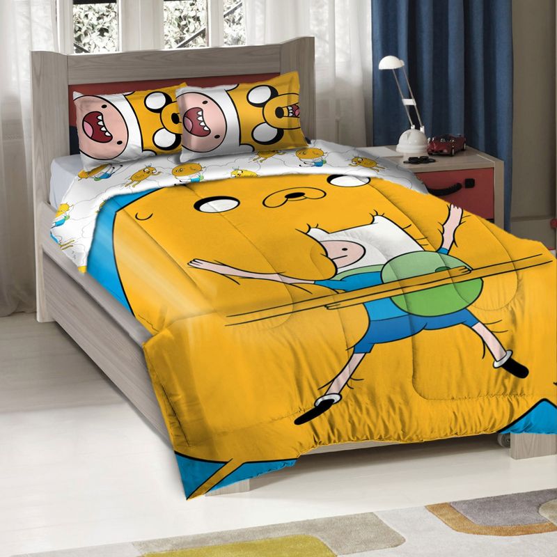 Twin-Full Comforter Set Bro Hug Bedding - Adventure Time..