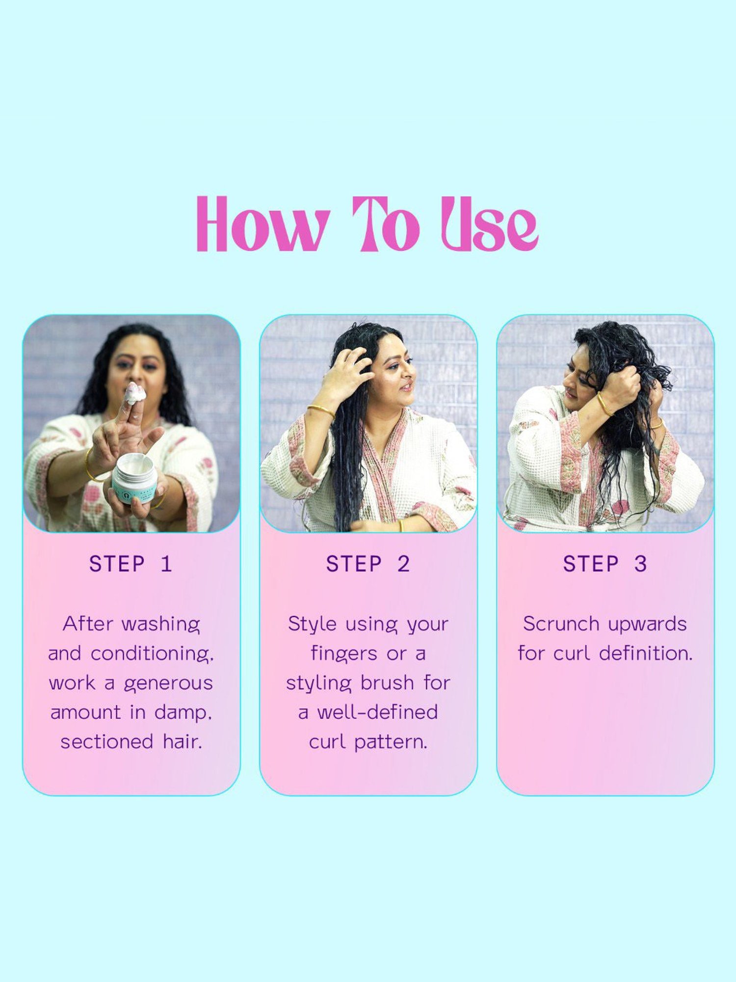 Arata Advanced Curl Care Hair Cream - 100 gm