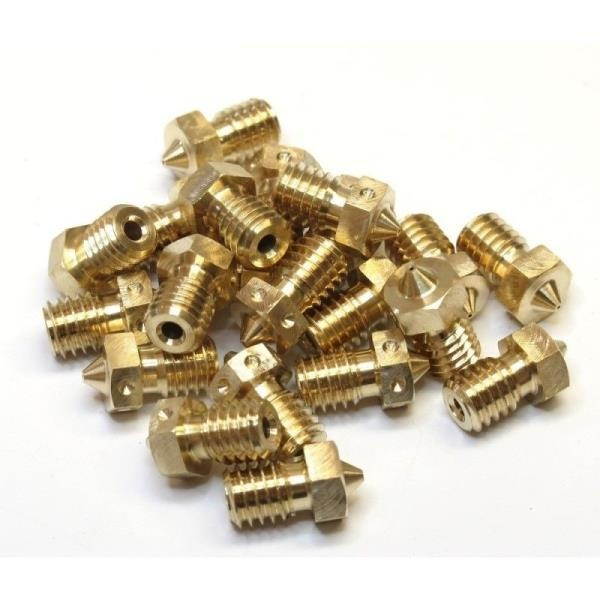 E3D Brass V6 Nozzle - 1.75mm x 0.80mm