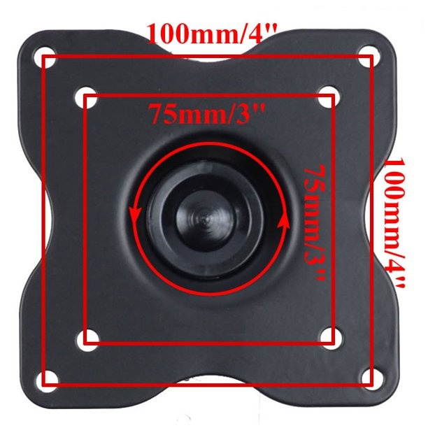 TV Monitor Wall Mount Tilt Swivel for 19 22 23 24 26 27 28 29 32" LED LCD LG Vizio Sony Sharp Sanyo, Some LED up to 42" Flat Panel Screen HDTV BGQ