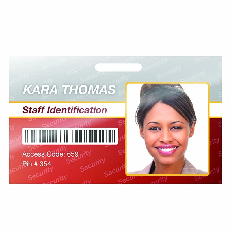 52033 Laminating Pouches 5mil 3 78 x 2 58 ID Size Pack of 25