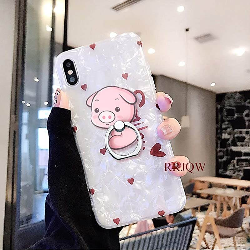 Ring Holder Stand,Pig Ring Stand Holder 360 Rotation Finger Ring Grip Stand for Cellphones,Smartphones and Tablets