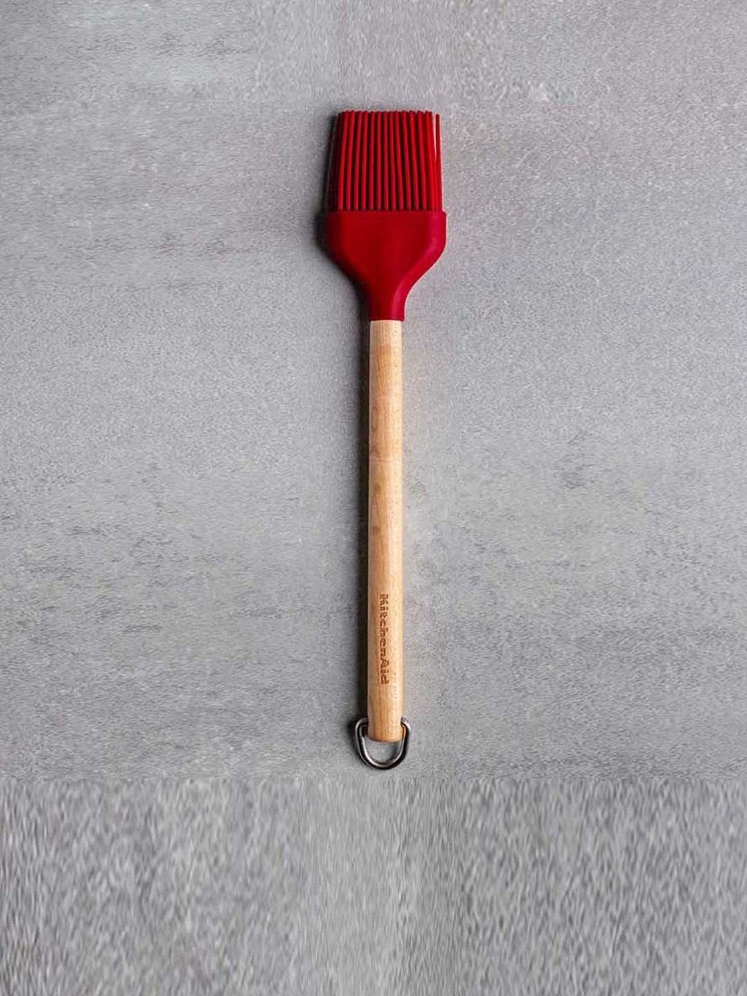 KitchenAid Red Medium Birchwood Basting Brush
