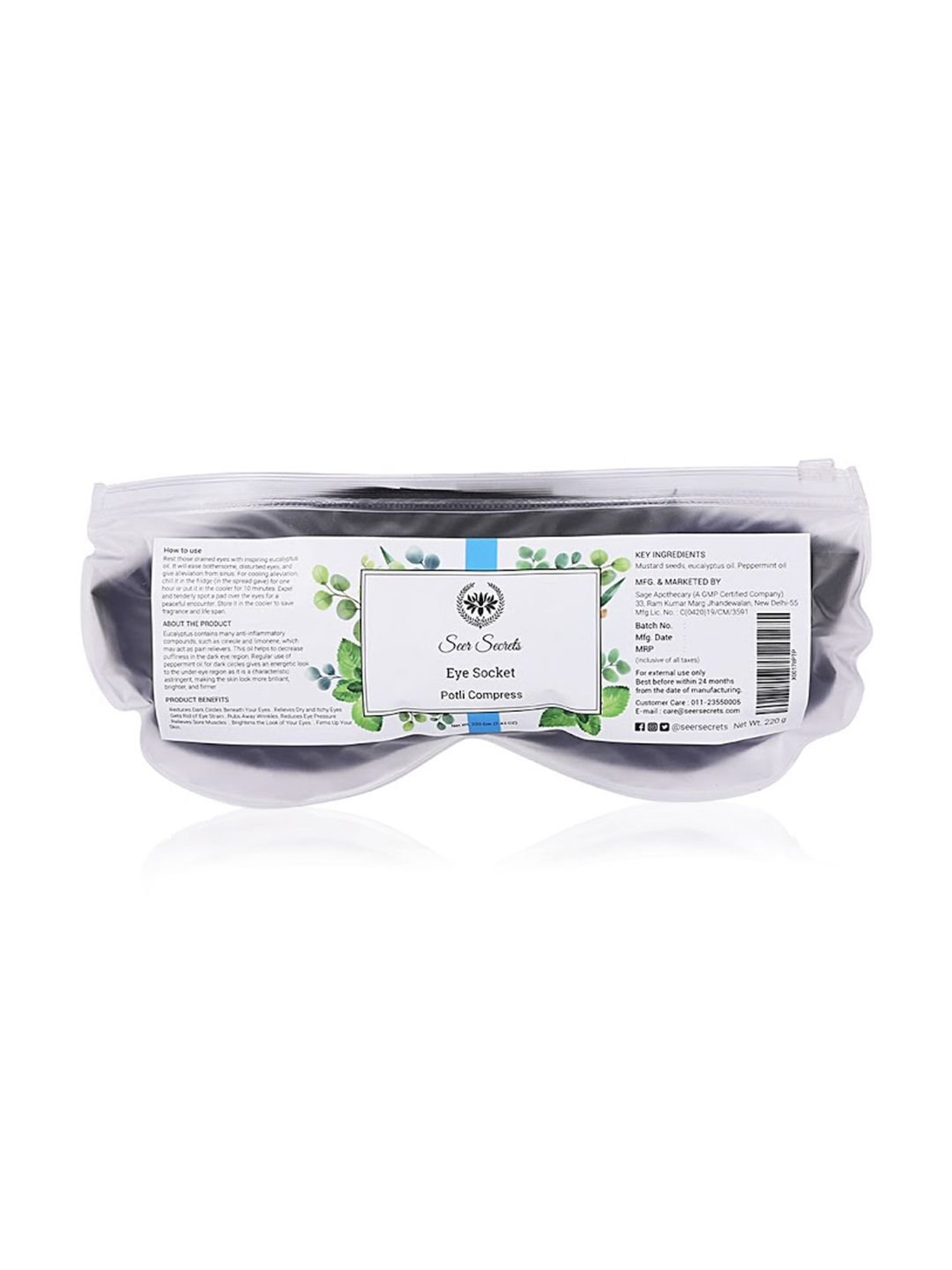 Seer Secrets Eye Socket Potli Compress - 220 gm