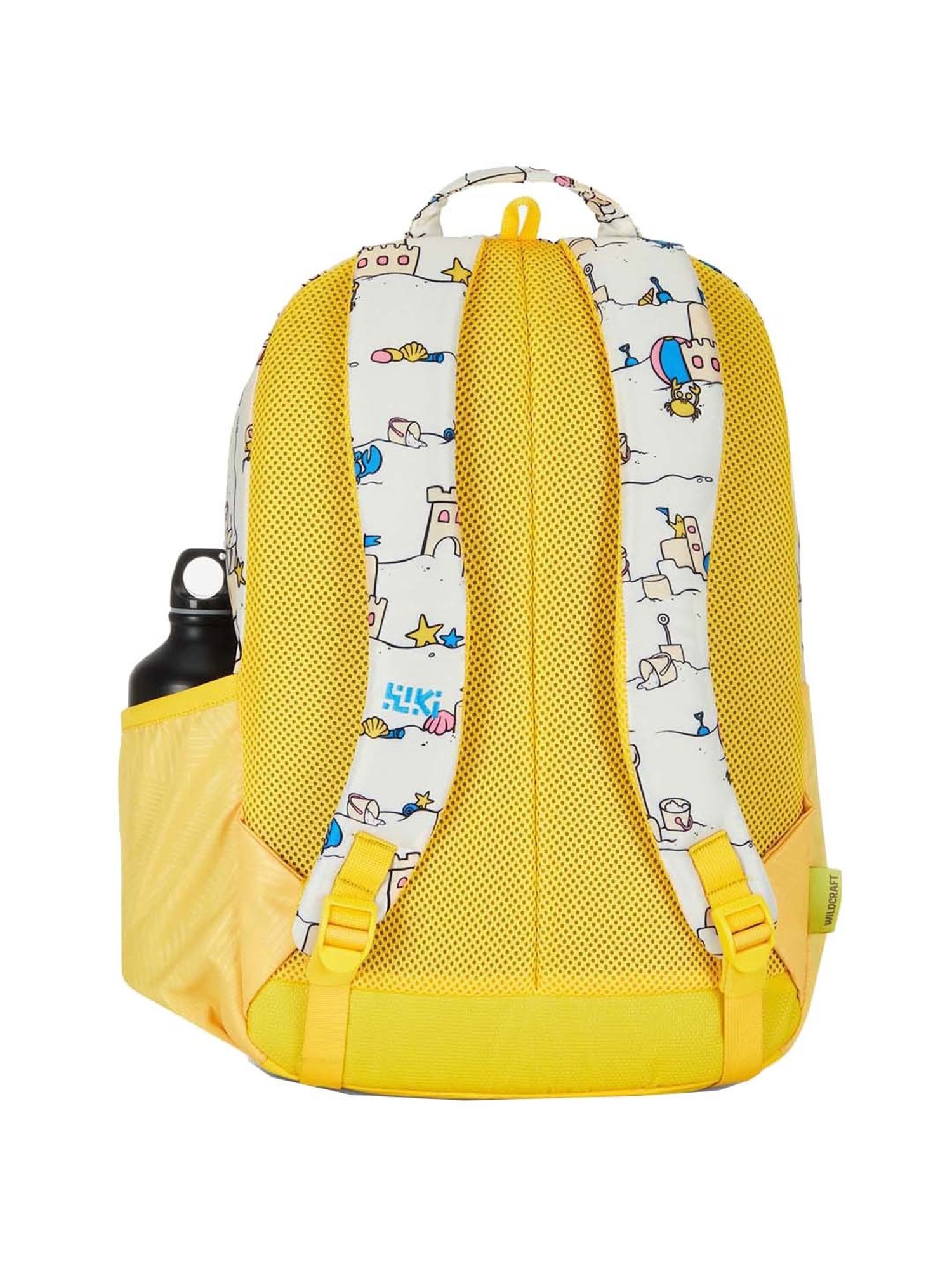 Wiki 24 Ltrs Yellow Medium Backpack