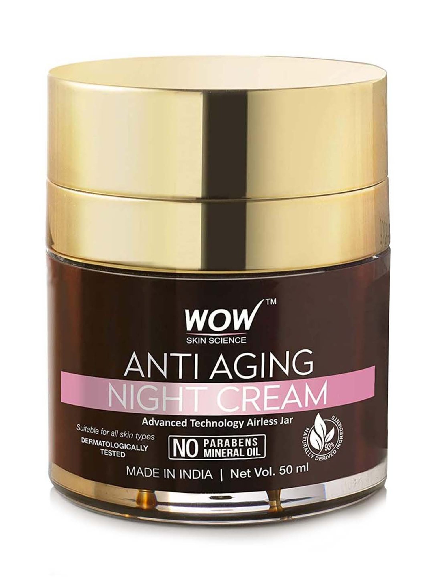 WOW Skin Science Anti Aging Night Cream - 50 ml
