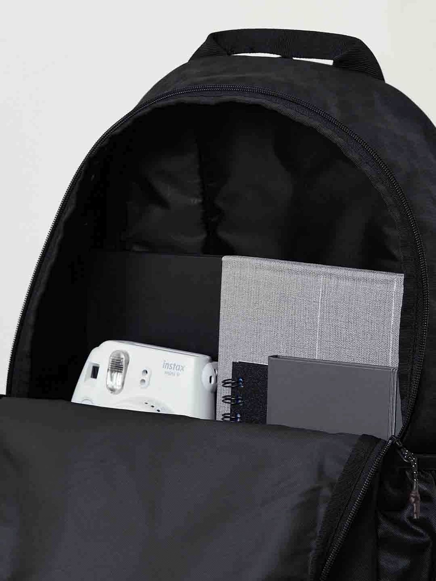 Wiki Back to School 1 Black Polyester Printed Backpack - 30 Ltrs