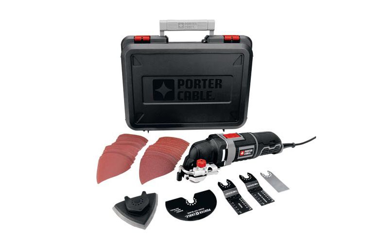 Porter-Cable PCE605KR Tradesman 31-Piece 3.0 Amp Oscillating Multi-Tool Kit with Case