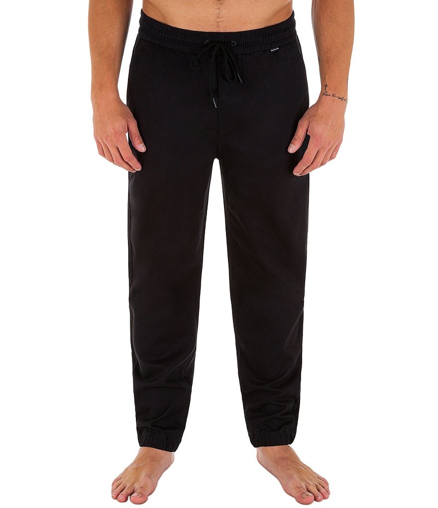Hurley Drawcord Waist Outsider Icon Straight-Fit Jogger Pants