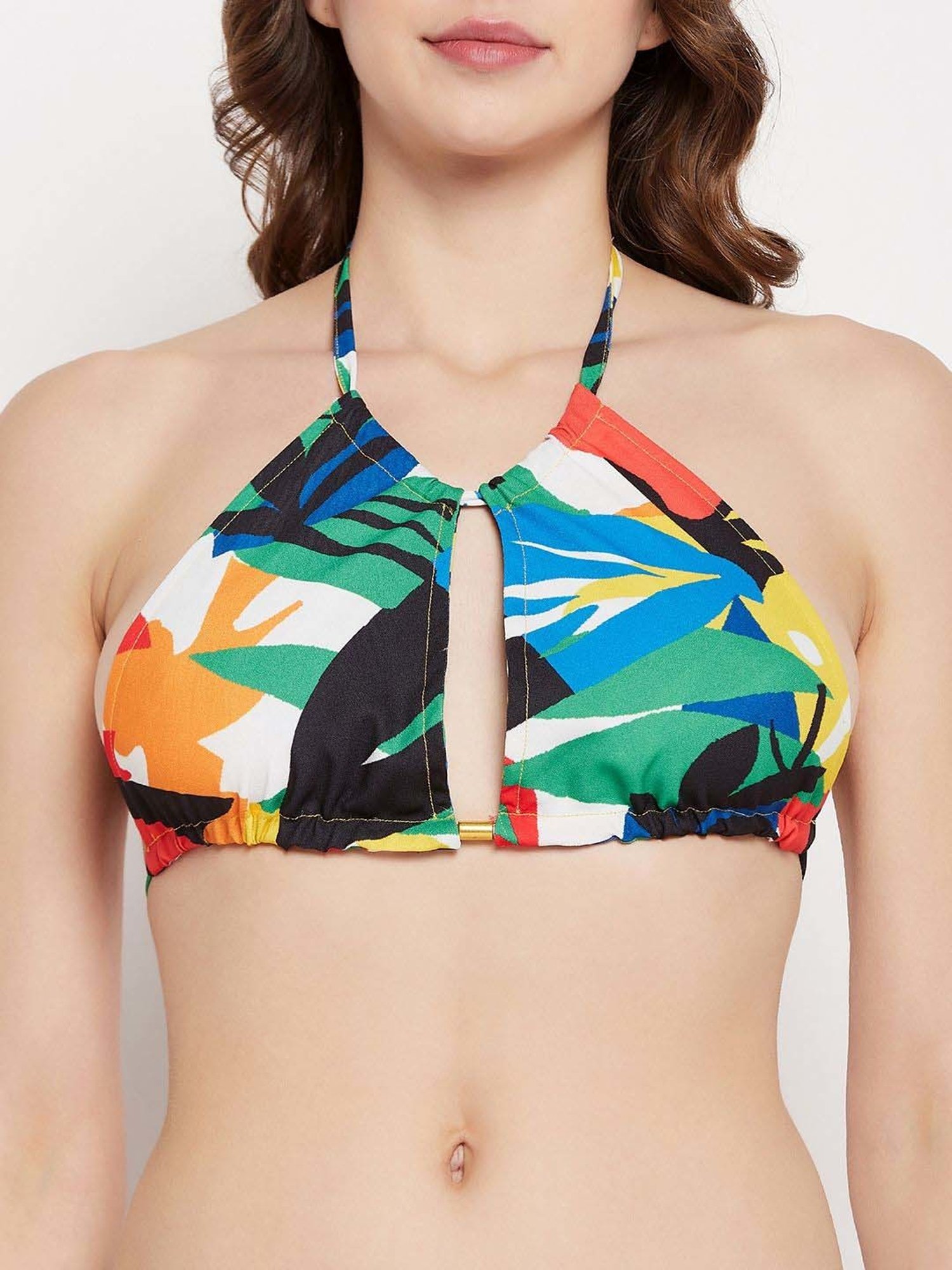 Secrets By ZeroKaata Assorted Printed Bikini Set - Pack Of 2