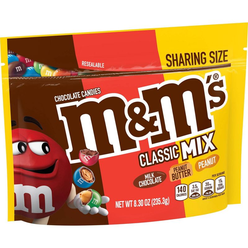 M&M's Classic Mix Sharing Sup - 8.3oz