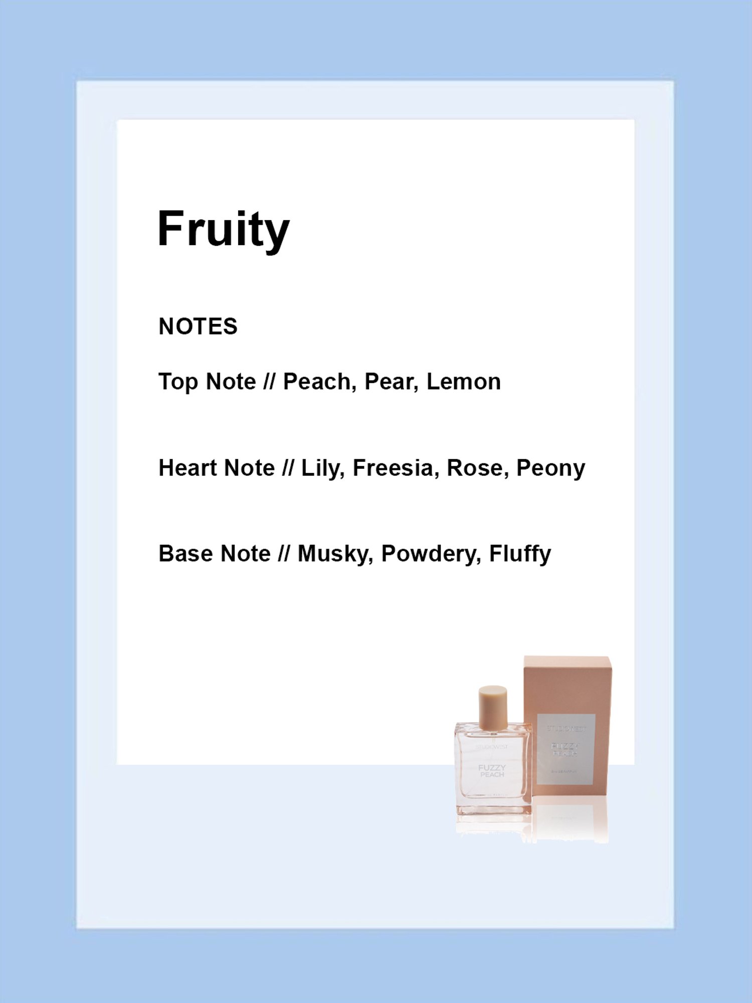 Studiowest by Westside Fuzzy Peach Eau de Parfum - 50 ml