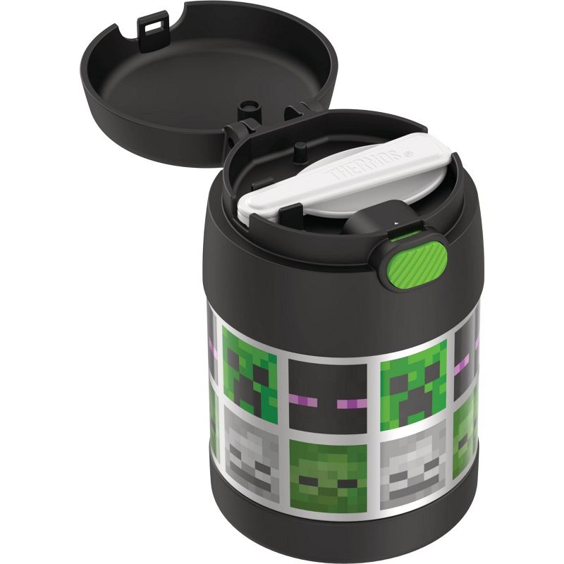 Thermos Minecraft 10oz FUNtainer Food Jar with Spoon - Black