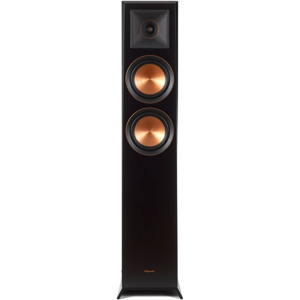 Klipsch - Reference Premiere Dual 5-1/4" 500-Watt Passive 2-Way Floor Speaker (Each) - Ebony (1065801RP5000FBLACK)