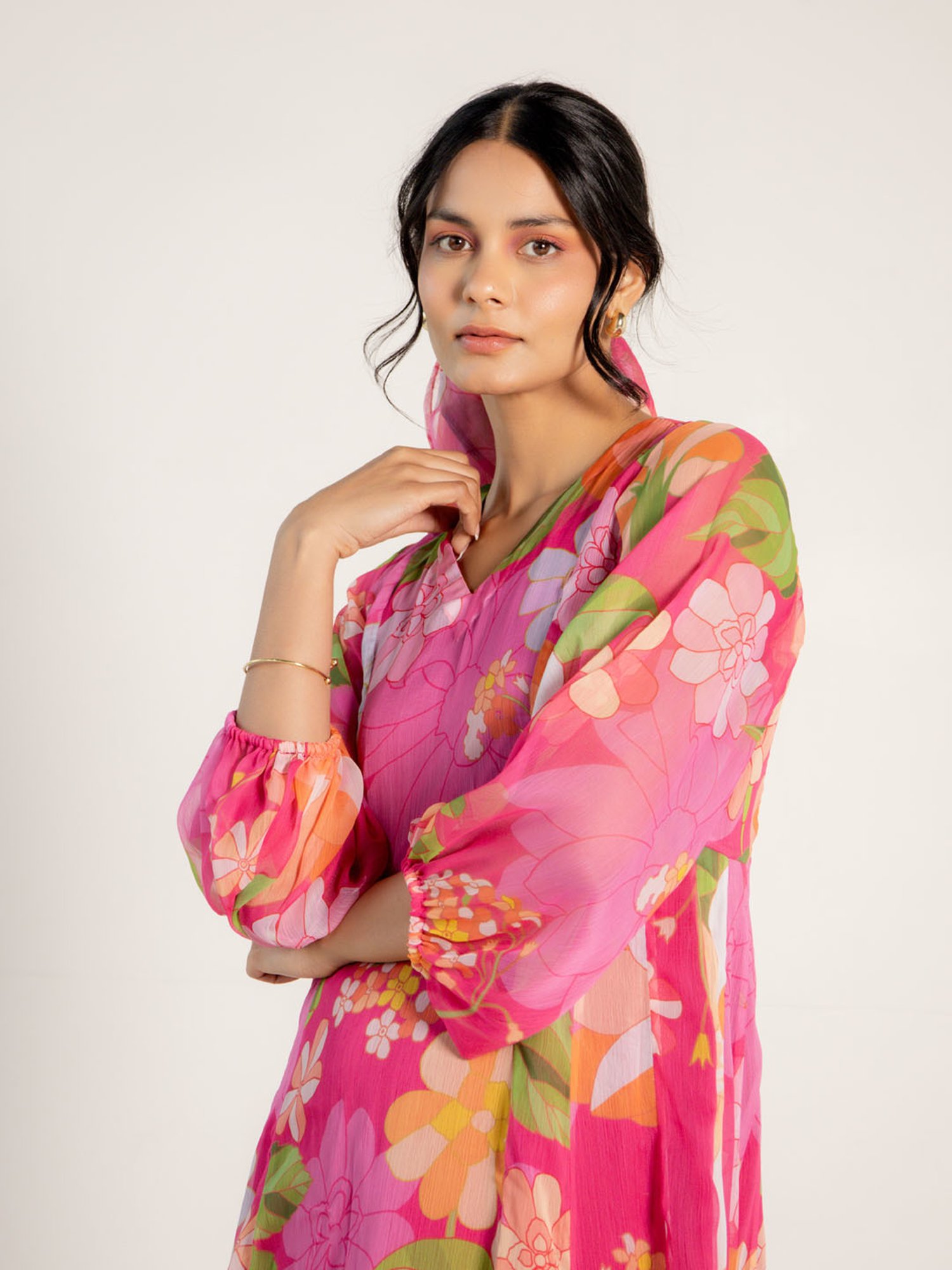Aroop Shop Fuschia Kurta