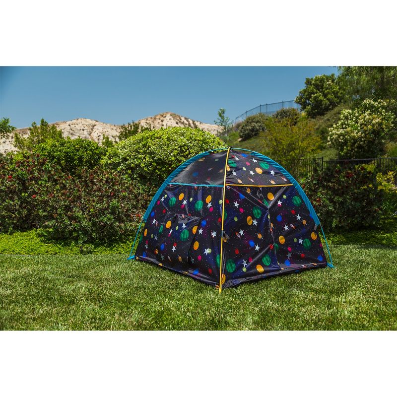 Magic Cabin - Outdoor Tent with Lights for Kids, Blue