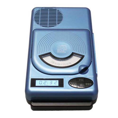Hamilton Buhl Top-Loading Portable Classroom CD Player with USB and MP3 Player